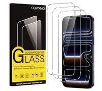 Coiwxmoi Verre Trempé [3 Pièces] Pour iPhone 17 Pro, Dureté 9H Film Protection écran, Ultra Résistant Vitre Protecteur, Clarté HD, sans Bulles, Anti-Rayures