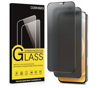 Coiwxmoi Verre Trempé Mat pour iPhone 12/iPhone 12 pro Anti Espion,Mate Anti Spy Vitre Protection écran Matte Anti-Reflet Dureté 9H Anti-Rayures Privacy Haute Définition Sans Bulles,2 Pièce Protecteur