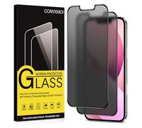 Coiwxmoi Verre Trempé Mat pour iPhone 13 mini Anti Espion,Mate Anti Spy Vitre Protection écran Matte Anti-Reflet Dureté 9H Anti-Rayures Privacy Haute Définition Sans Bulles HD Film Protecteur