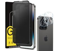 Coiwxmoi Verre Trempé pour iPhone 14 Pro Max Anti Espion Mat et avec Caméra Arrière Protecteur [2+2 pièce], Mate Anti-Espion Vitre Protection écran Matte Anti-Reflet Dureté 10H Anti Rayures Anti-Spy