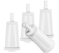 COJINLDFEI Lot de 4 filtres à eau de rechange pour machine à expresso Breville BES880 Barista Touch, BES990 Oracle Touch & Bambino ClaroSwiss Sage BES920 BES878 Pièce #BES008WHT0NUC1