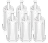 COJINLDFEI Lot de 6 filtres à eau de rechange pour machine à expresso Breville BES880 Barista Touch, BES990 Oracle Touch & Bambino ClaroSwiss Sage BES920 BES878 Pièce #BES008WHT0NUC1