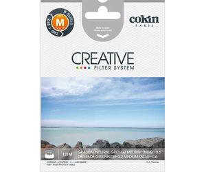 Cokin - Filtre P121M Dégradé Gris G2 Medium ND4 (0.6)