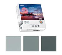 Cokin Kit M Full ND Creative Ensemble de 3 filtres densité Neutre avec Microfibre Gris Neutre