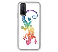 Cokitec Coque pour Vivo Y20S Animaux Maori Salamandre Color