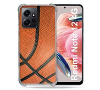 Cokitec Coque Renforcée en Verre Trempé pour Xiaomi Redmi Note 12 4G Sport Ballon Basket