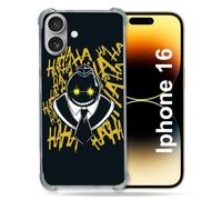 Cokitec Coque Renforcée pour Apple Iphone 16 Plus Manga Assassination Classroom Kuro Noir