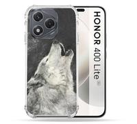 Cokitec Coque Renforcée pour Honor 400 Lite 5G Animal Loup Hurlement