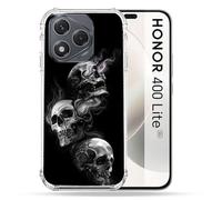 Cokitec Coque Renforcée pour Honor 400 Lite 5G Tete de Mort Triple