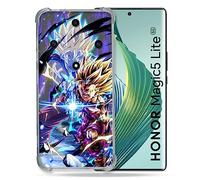 Cokitec Coque Renforcée pour Honor Magic 5 Lite Manga Dragon Ball Sangohan Duo