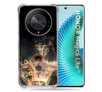 Cokitec Coque Renforcée pour Honor Magic 6 Lite 5G Manga One Piece Ace Noir