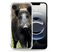 Cokitec Coque Renforcée pour Iphone 16e Chasse Sanglier Bois