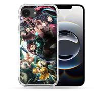 Cokitec Coque Renforcée pour Iphone 16e Manga Demon Slayer Groupe