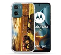 Cokitec Coque Renforcée pour Motorola G05 / E15 Agriculture Tracteur Color