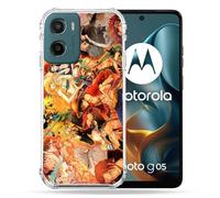 Cokitec Coque Renforcée pour Motorola G05 / E15 Manga One Piece Nakama