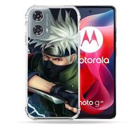 Cokitec Coque Renforcée pour Motorola G24 4G Manga Naruto Kakashi