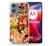 Cokitec Coque Renforcée pour Motorola G24 4G Manga One Piece Nakama