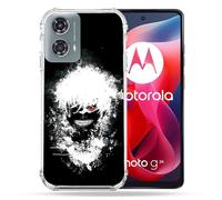 Cokitec Coque Renforcée pour Motorola G24 4G Manga Tokyo Ghoul Kaneki Tag