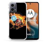Cokitec Coque Renforcée pour Motorola G34 5G Manga Naruto Noir