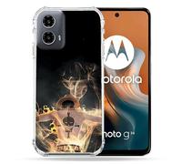 Cokitec Coque Renforcée pour Motorola G34 5G Manga One Piece Ace Noir