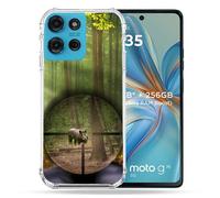 Cokitec Coque Renforcée pour Motorola G75 5G Chasse Sanglier Viseur