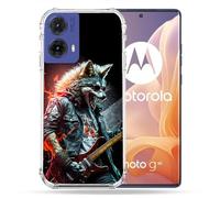 Cokitec Coque Renforcée pour Motorola G85 5G Musique Rock Loup