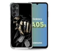 Cokitec Coque Renforcée pour Samsung Galaxy A05S Tete de Mort Your Next