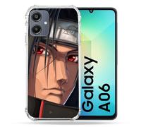 Cokitec Coque Renforcée pour Samsung Galaxy A06 Manga Naruto Itachi Visage