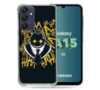 Cokitec Coque Renforcée pour Samsung Galaxy A15 4G / 5G Manga Assassination Classroom Kuro Noir