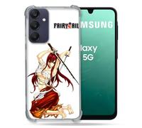 Cokitec Coque Renforcée pour Samsung Galaxy A16 5G Manga Fairy Tail Erza