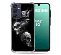 Cokitec Coque Renforcée pour Samsung Galaxy A16 5G Tete de Mort Triple