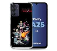 Cokitec Coque Renforcée pour Samsung Galaxy A25 5G Manga Fairy Tail Logo Team