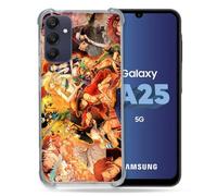 Cokitec Coque Renforcée pour Samsung Galaxy A25 5G Manga One Piece Nakama