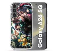 Coque Renforcée Pour Samsung Galaxy A26 5g Manga Demon Slayer Groupe