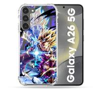 Cokitec Coque renforcée pour Samsung Galaxy A26 5G Manga Dragon Ball Sangohan Duo