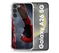 Cokitec Coque renforcée pour Samsung Galaxy A26 5G Sport Boxe Gant Rouge
