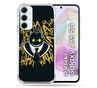 Cokitec Coque Renforcée pour Samsung Galaxy A35 5G Manga Assassination Classroom Kuro Noir