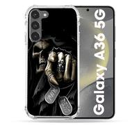 Cokitec Coque Renforcée pour Samsung Galaxy A36 5G Tete de Mort Your Next