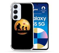 Cokitec Coque Renforcée pour Samsung Galaxy A55 5G Manga Dragon Ball Vintage