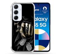 Cokitec Coque Renforcée pour Samsung Galaxy A55 5G Tete de Mort Your Next