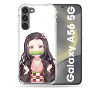 Cokitec Coque Renforcée pour Samsung Galaxy A56 5G Manga Demon Slayer Nezuko