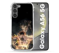 Cokitec Coque Renforcée pour Samsung Galaxy A56 5G Manga One Piece Ace Noir