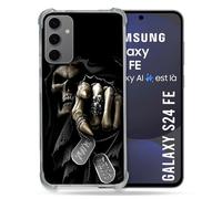 Cokitec Coque Renforcée pour Samsung Galaxy S24 FE Tete de Mort Your Next