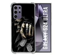 Cokitec Coque Renforcée pour Samsung Galaxy S24 Ultra Tete de Mort Your Next