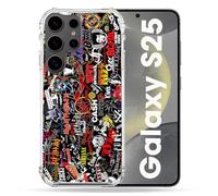 Cokitec Coque Renforcée pour Samsung Galaxy S25 Musique Rock Groupe