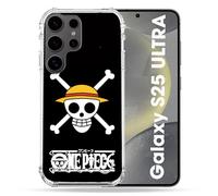 Cokitec Coque Renforcée pour Samsung Galaxy S25 Ultra Manga One Piece Tete de Mort