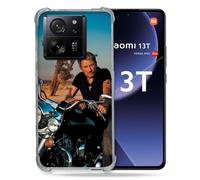 Cokitec Coque Renforcée pour Xiaomi 13T / 13T Pro Musique Johnny Hallyday Moto