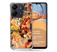 Cokitec Coque Renforcée pour Xiaomi Redmi 13C 4G Manga One Piece Nakama