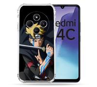 Cokitec Coque Renforcée pour Xiaomi Redmi 14C 4G Manga Boruto Tatouage