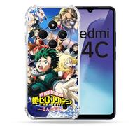 Cokitec Coque Renforcée pour Xiaomi Redmi 14C 4G Manga My Hero Academia Affiche